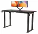 Стол с электрорегулировкой высоты с подсветкой Двухмоторный Flexi Tech Black Matte 160x75 см 28048 - изображение 2
