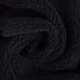 Тканина штучне хутро Тедді IDEIA 455 гр/м2 150 см, для пальт, курток та теплих жилетів чорна - зображення 1