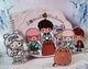 Пушин тока бока игра на липучках лепучка альбом книга таба лапка toca boca pusheen - изображение 1