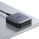 Зарядний пристрій 4xUSB 100W (3хUSB-C+USB-A) Gan Nexode чорний CD328 Ugreen Desktop Fast Charger - изображение 3