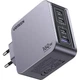 Зарядний пристрій Ugreen 3Type-C 1USB Gan PD 160W 5A Nexode Pro X763 Gray - зображення 2