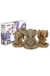 Картонный конструктор "Cartonic 3D Puzzle ZEN ELEPHANTS TRIO" цвет разноцветный Cartonic ЦБ-00299531 - изображение 3