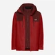 Куртка демисезонная с капюшоном мужская Jack Wolfskin Jasper Pro 3In1 Jkt M A66293-J0191 M Красная (4064886755818) - изображение 7