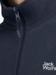 Толстовка флисовая на молнии мужская Jack Wolfskin Taunus 100 Fz M A65793-C0412 S Синяя (4064886652551) - изображение 4
