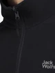 Толстовка флисовая на молнии мужская Jack Wolfskin Taunus 100 Fz M A65793-6000 S Черная (4064886650649) - изображение 4
