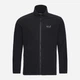 Толстовка флисовая на молнии мужская Jack Wolfskin Taunus 100 Fz M A65793-6000 M Черная (4064886650663) - изображение 7