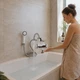 Кран-водонагрівач із душем нижнє під'єднання Instant electric heating water Faucet FT-001 - зображення 3