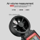 Анемометр Habotest HT625A (0,4-30 м/с, CMM: 0-9999 куб. м./м) - зображення 4