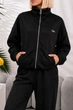 Костюм жіночий повсякденний, колір чорний, XXL 257R133 - зображення 4