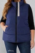Жилет AGER 4XL Темно-синий 257R95-1 - изображение 4