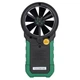 Анемометр Mastech* MS6252B (0,20-40,00 м/с; 99990 м3/м) с USB-интерфейсом, гигрометром и термометром - зображення 4
