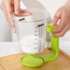 Кухонные весы цифровые мерная чашка Digital Scale With Measuring Cup 2 в 1 чашка-веса до 1000 г Салатовый - изображение 14