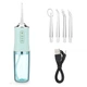 Іригатор для зубів 230 мл Portable Oral Irrigator Бірюзовий - зображення 3