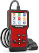 Автосканер MOTOPOWER MP69033 Pro OBD2 с тестером аккумулятора 12 В, TFT 2,8″, Live Data, проверка генератора, красный - изображение 2