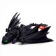 ФИГУРКА 3D HERO DRAGON NIGHT FURY / НОЧНАЯ ЛЮТЬ, 3D ПЕЧАТЬ "17СМ" Пластик Черный (298150) - изображение 1