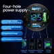 Автомобильная быстрая зарядка QC 3.0 usb+PD. Авто зарядка на 4 порта. Автомобильная зарядка для Iphone - изображение 2