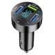 Автомобильная быстрая зарядка QC 3.0 usb+PD. Авто зарядка на 4 порта. Автомобильная зарядка для Iphone - изображение 6