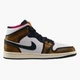 Кроссовки мужские Jordan 1 Mid “Wear Away” 45.5 Чорно-білий DQ8417-071 - изображение 3