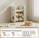 Стелаж для іграшок Монтессорі Kivibaby Bear XXSNJ-01 - зображення 2