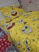 Комплект постельного белья Царский Дом Губка Боб SpongeBob Ранфорс Lux полуторный 145×215 см 2 наволочки 100% хлопок Турция (SB-15-145215-C10) - изображение 5