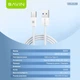 Кабель Bavin CB325-2M-C Fast Charging 18W USB-A/Type-C 2 м White (CB325-2M-C WH) - изображение 9