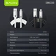 Кабель BAVIN U-CB288-C FAST CHARGING 18W USB-A/Type-C 1.2M Black - изображение 6