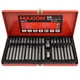 Набор бит MAXION MXTL-MC40 40 шт Cr-V, звездочки Torx T20-T55, шестигранники HEX H4-H12, SPLINE M5-M12, 30/75 мм - изображение 2