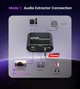 Адаптер HDMI ARC - Optical - Coaxial перетворювач екстрактор конвертер аудіо звуку в 5.1 Toslink - зображення 5
