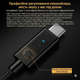 Підсилювач звуку KZ AM02 USB-C to 3.5 мм з потужним чіпом, та вбудованим професійним еквалайзером Black - изображение 5