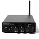 Підсилювач звуку AIYIMA A07 PRO 48V. Bluetooth 5.2, AUX, 300Wx2 (TPA3255) Black - изображение 3