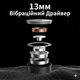 Навушники KZ Vibe X DSP (type-c, з мікрофоном) – In-Ear Monitor з вібро драйвером та подвійним мікрофоном - изображение 4