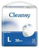 Подгузники-трусики для взрослых Cleansy L 30 шт впитывающие памперсы трусиками 100–135 см при недержании для мужчин и женщин для активного способа жизни дышащие с поглощением 1300 мл - изображение 2