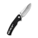 Ніж складаний Sencut Slashkin Linerlock, лезо Plaine Satin D2, руківя Black G10, Китай, S20066-1 - изображение 1