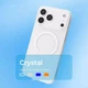 Чохол ультратонкий сумісний з усіма захисними стеклами Proove Crystal Case with Magnetic Ring iPhone 17 Pro Max Deep Blue - зображення 5