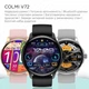 Смарт-часы Colmi V72 Gold, AMOLED (тонометр, пульсоксиметр, звонки) - изображение 2