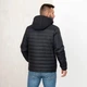 Куртка демісезонна чоловіча великого розміру UF-fashion 98-DVL DV MEN'S 58 чорний - зображення 6