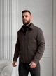 Зимние мужское пальто большого размера UF-fashion 122-двл DV MEN'S 54 коричневый - изображение 1