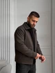 Зимние мужское пальто большого размера UF-fashion 122-двл DV MEN'S 54 коричневый - изображение 7