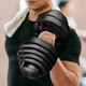 Гантель с регулируемым весом 4FIZJO Premium 5-40 кг (P-5905973408165) - изображение 2