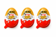 Набор 3 шт Kinder Joy One Piece Ван Пис (новая коллекция) - зображення 1