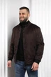 Куртка-пальто демісезонна чоловіча від виробника UF-Fashion 128-DVL DV MEN'S 50 шоколадний - зображення 1