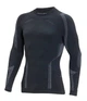 Термофутболка с длинным рукавом мужская Accapi Ergoracing 2025, Black/Anthracite, XS/S - изображение 1