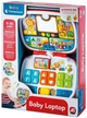 Детский обучающий ноутбук Clementoni Baby Laptop (8005125633753) - изображение 1