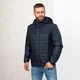 Чоловіча куртка демісезонна великого розміру UF-fashion 98-DVL DV MEN'S 56 темно-синій - зображення 1