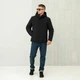 Чоловіча зимова куртка великого розміру UF-Fashion 79-CKF 60 чорний - зображення 2