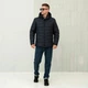 Зимняя мужская куртка большого размера UF-Fashion 47-п-сфк 58 темно-синий - изображение 2