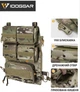Штурмовая задняя панель IDOGEAR Zip-On Panel, рюкзак-подсумок для гидратора, Multicam - изображение 10