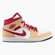 Кроссовки мужские Jordan Jordan 1 Mid 42 Комбинированный 554724-201 - изображение 2