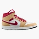 Кроссовки мужские Jordan Jordan 1 Mid 42 Комбинированный 554724-201 - изображение 3