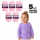 Упаковка 5шт, Candy-yarn Micro Velour, Розовая сирень №14, микровелюр 40 г/100 м, плюшевая пряжа для вязания игрушек, амигуруми, пледов - изображение 1